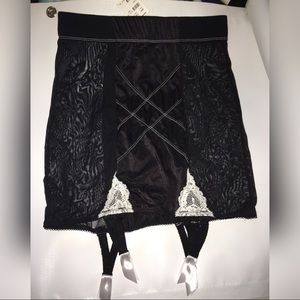 Pinup Skirt girdle with garters.